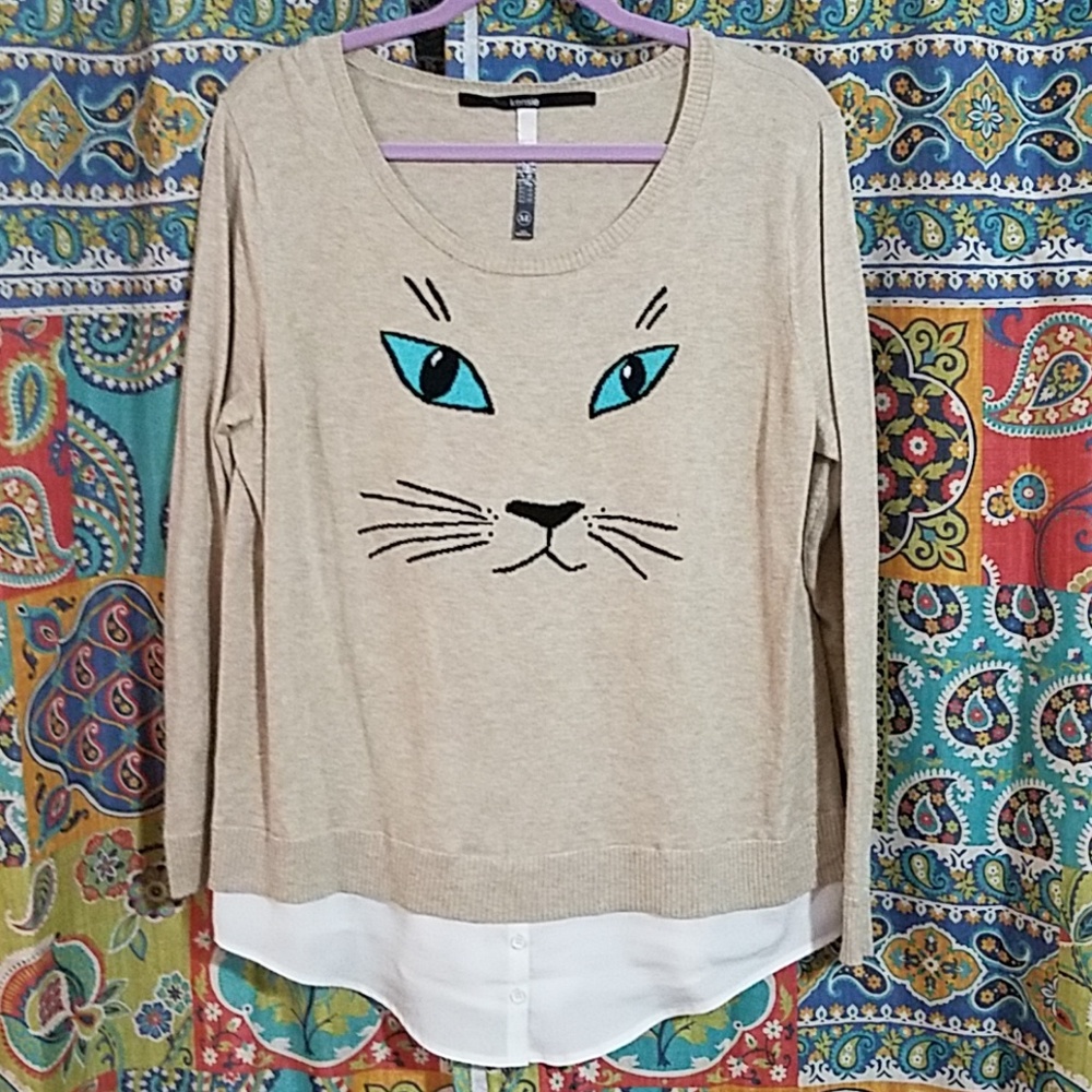 Kitty Face Sweater